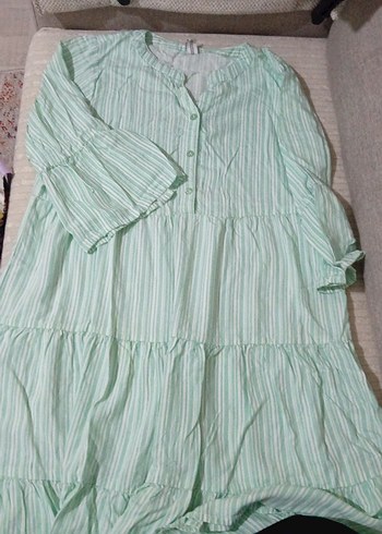 Yeşil Bohem Tunik - Görsel 2