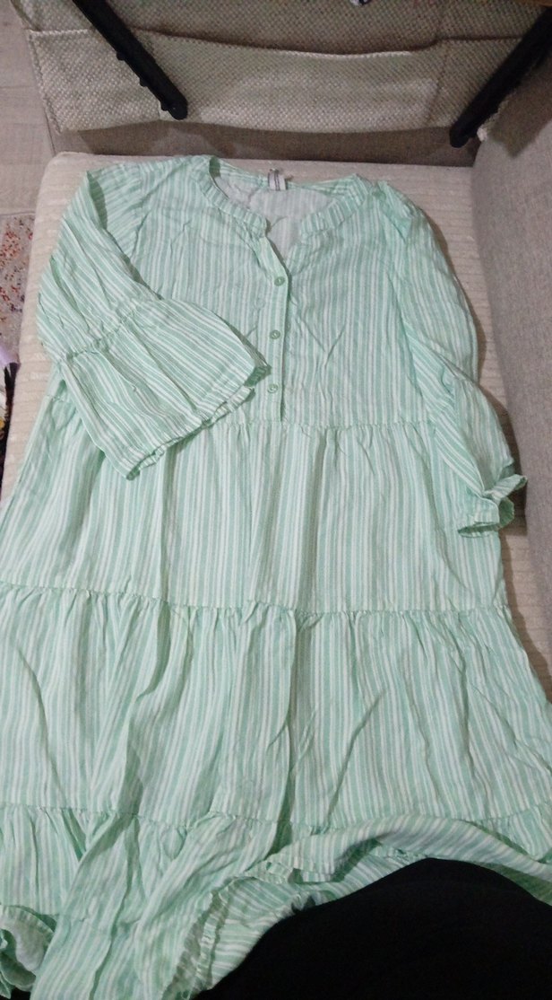 Yeşil Bohem Tunik - Görsel 2