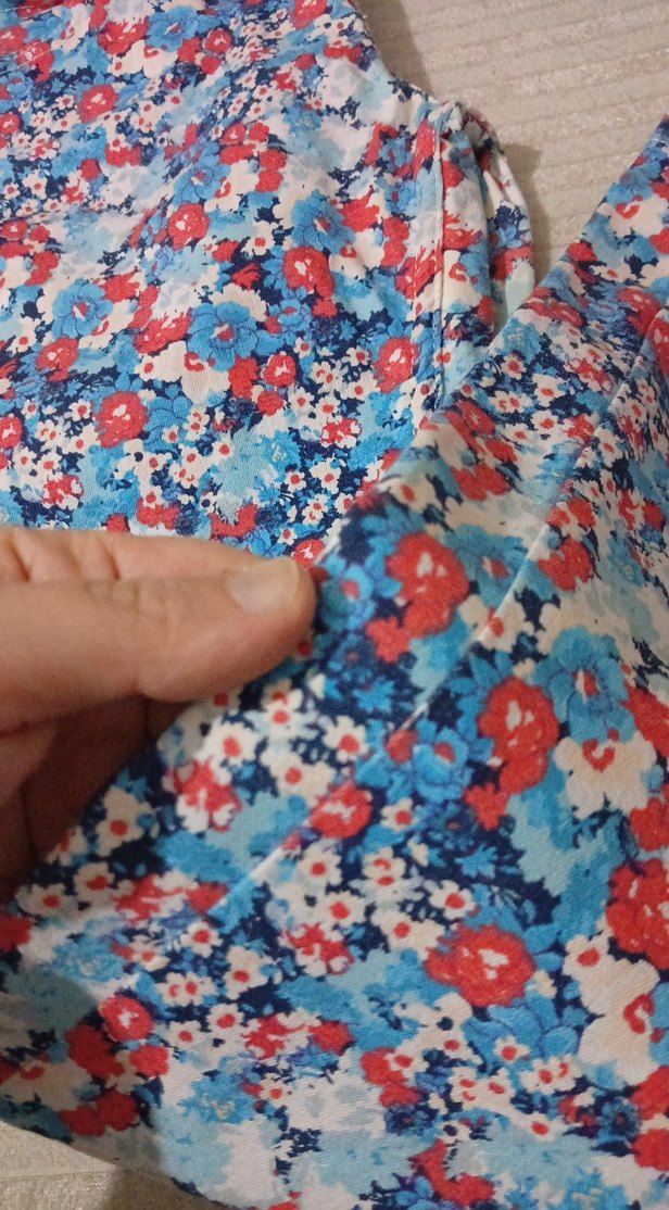 Çiçek Desenli Renkli çocuk Kumaş Pantolon - Görsel 2