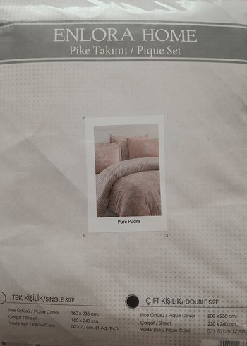 Beden Pembe Çiçekli Nevresim Takımı