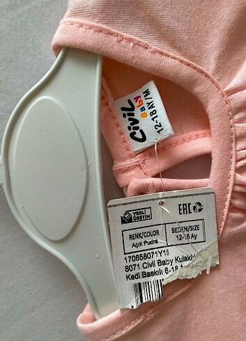 Civil 12/18 ay sıfır çocuk takimi - Görsel 3