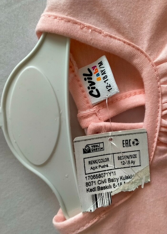 Civil 12/18 ay sıfır çocuk takimi - Görsel 3