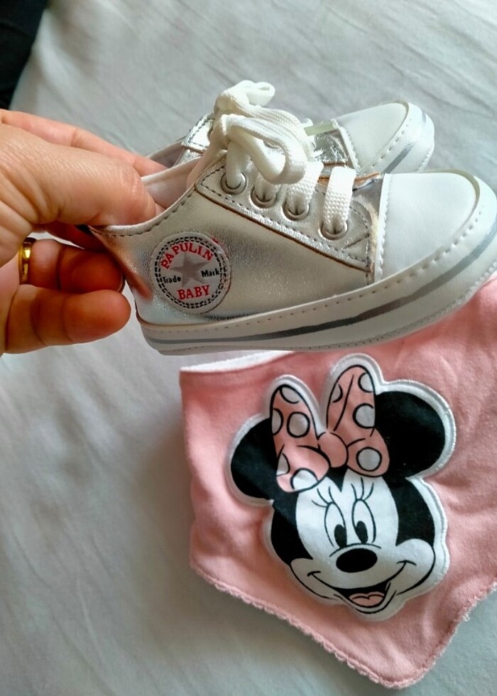 Sıfır Yenidoğan ayakkabı ve (önlük primark yurtdışı) - Görsel 3