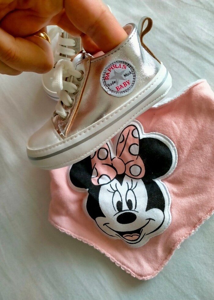 Sıfır Yenidoğan ayakkabı ve (önlük primark yurtdışı) - Görsel 2