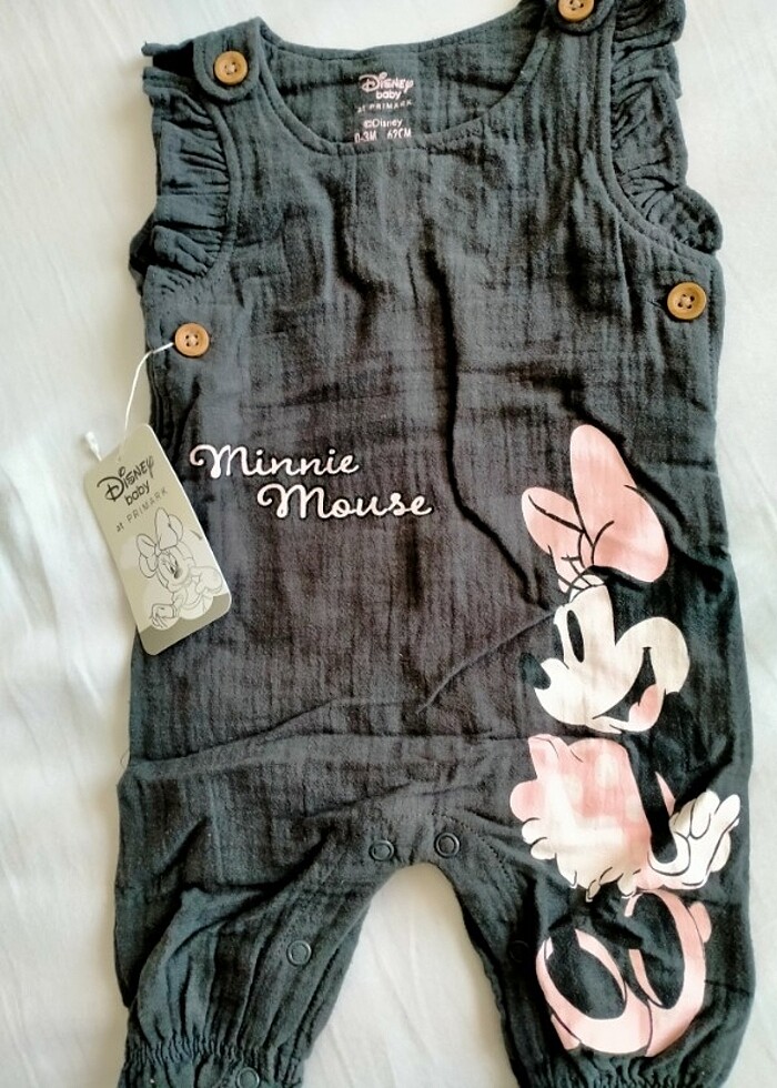 Sıfır 0/3 ay Disney primark yurtdışından alinma tulum - Görsel 2