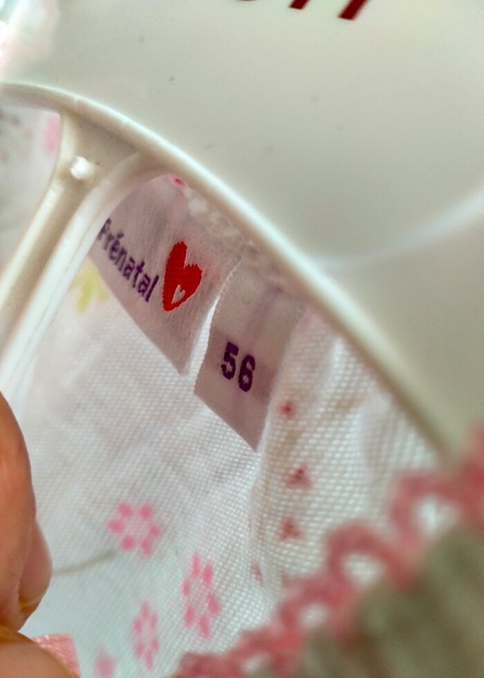 Sıfır primark yurtdışından alinma şort lu Yenidoğan pijama takım - Görsel 3