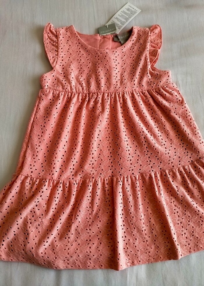 9/12 ay primark yurtdışından alinma sıfır elbise - Görsel 4