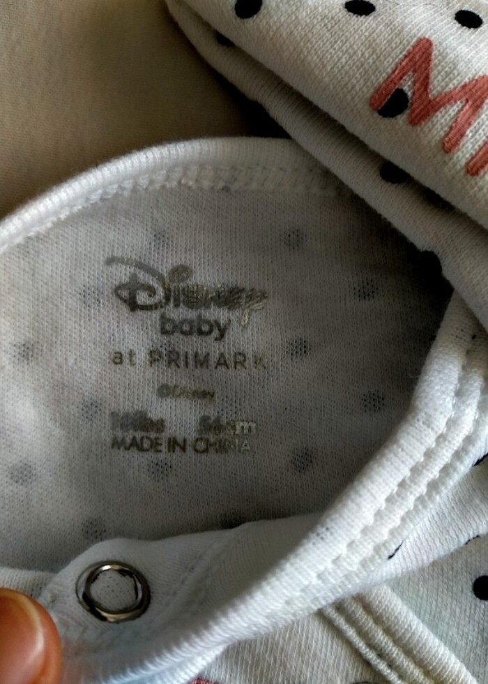 Primark Disney yurtdışından alinma Yenidoğan tulum - Görsel 3