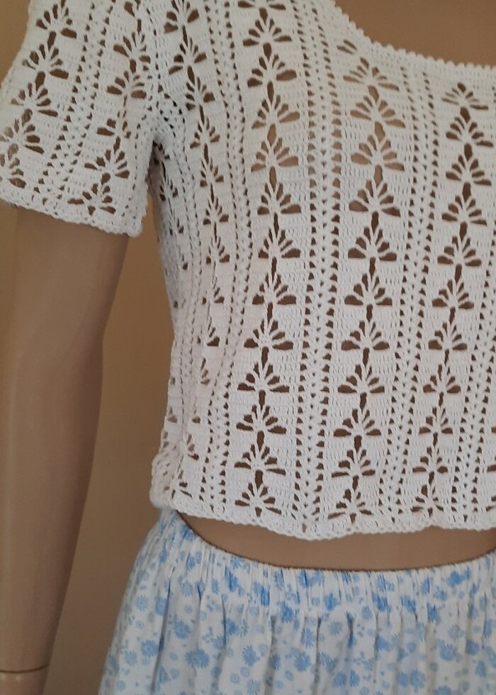 #altin #basak  # dantel #  ipinde#boy 45 #satim - Görsel 2