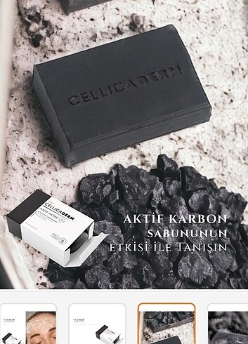  Beden Renk Aktif karbon sabun