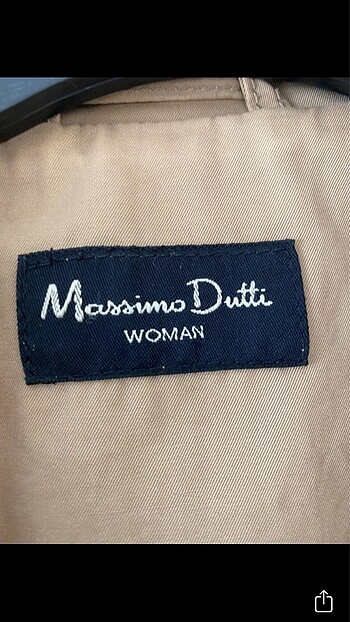 s Beden Massimo dutti trençkot