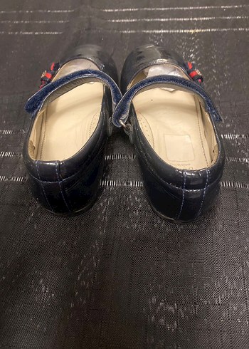 Kız Çocuk Lacivert Tokalı Babet Ayakkabı - Görsel 5