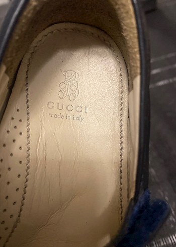 Kız Çocuk Lacivert Tokalı Babet Ayakkabı - Görsel 4