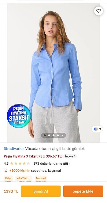 Stradivarius Gömlek