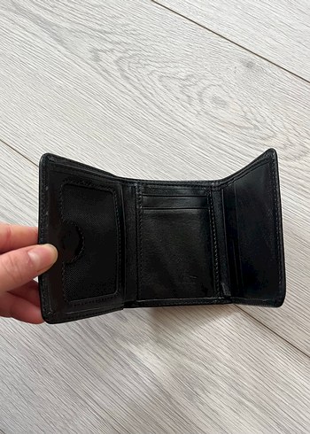 Siyah Minimalist Erkek Cüzdanı 8CM - Görsel 2