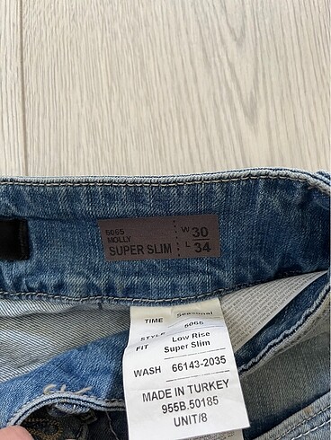 30 Beden mavi Renk Mavi kot jeans