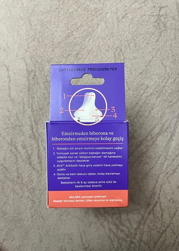 Lansinoh NaturalWave Bebek Biberon Emziği M - Görsel 3