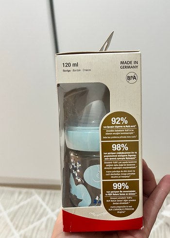 NUK Nature Sense Cam Bebek Biberonu S Boy - Görsel 2