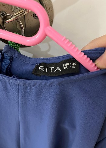 Kemer Detaylı Lacivert Ofis Bluzu - Görsel 5