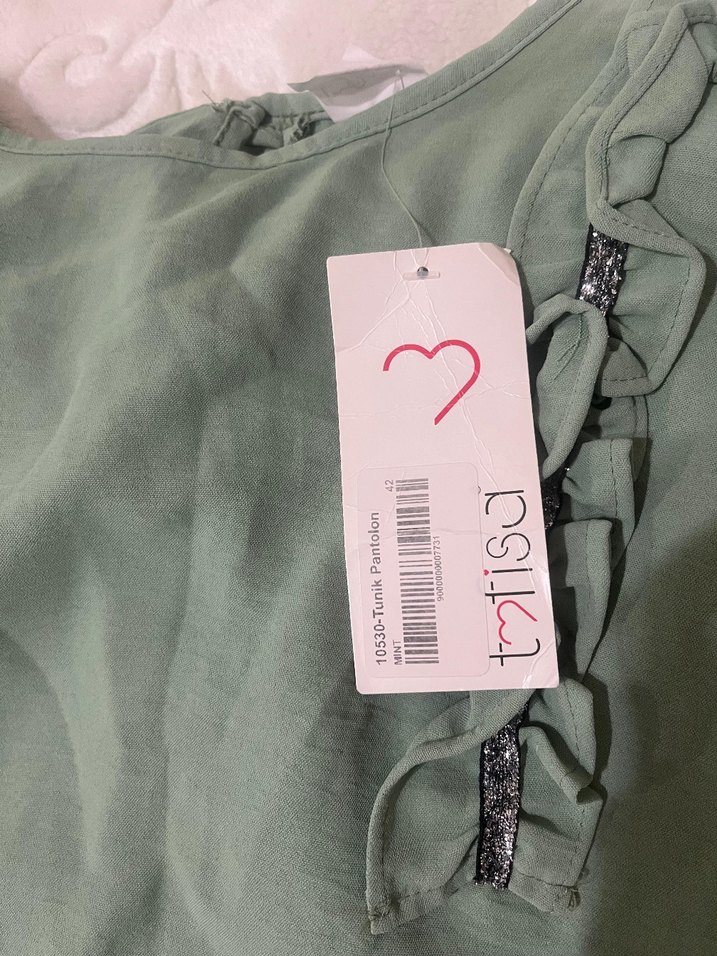 Kadın Haki Uzun Kollu Minimalist Takım - Görsel 4