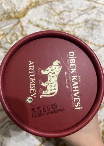 Bordo Artukbey Dibek Kahvesi - Görsel 2