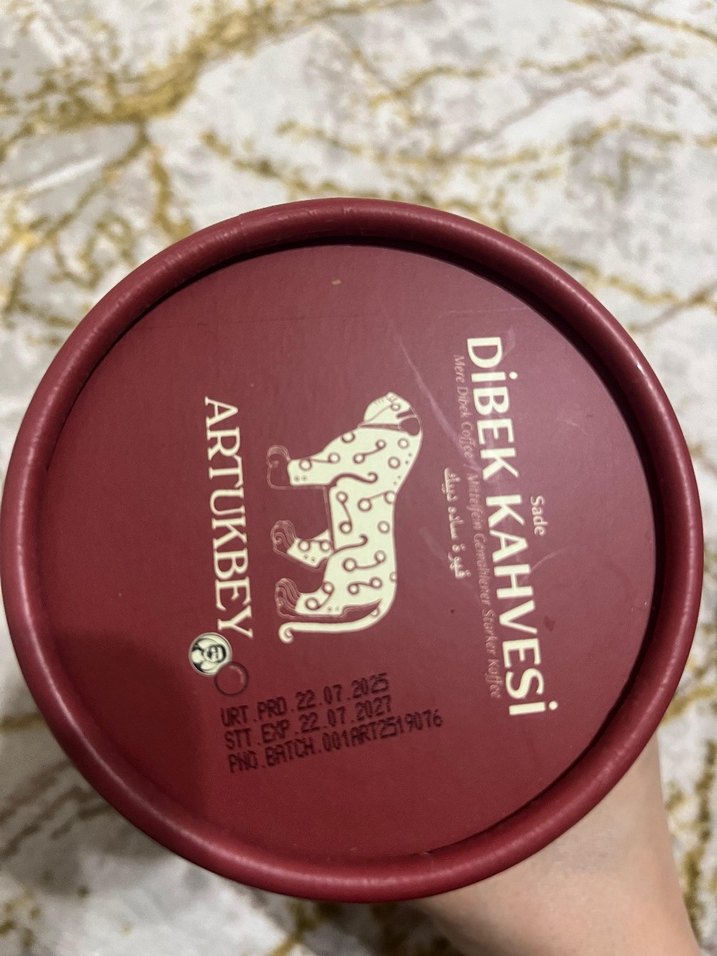 Bordo Artukbey Dibek Kahvesi - Görsel 2