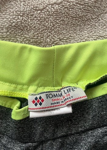 Gri Mini Spor Tayt - Görsel 6