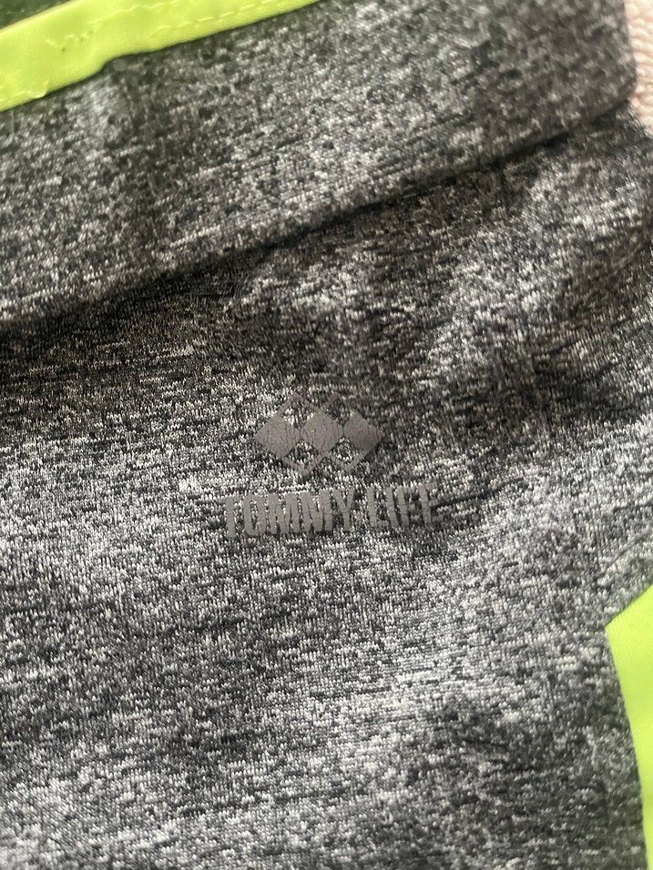 Gri Mini Spor Tayt - Görsel 4