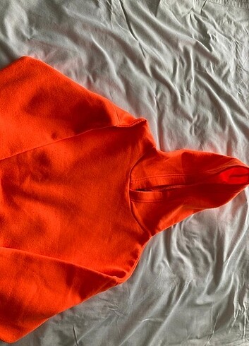 m Beden turuncu Renk Addax crop sweatshirt
