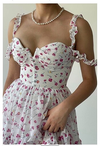 Zara Sifon elbise