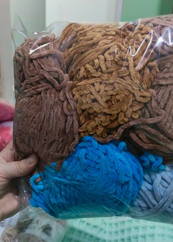 Bohem Tarzda Renkli El Örgüsü İpi - Görsel 5