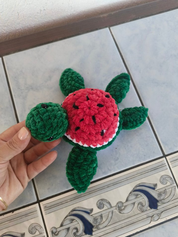 Renkli Peluş Kaplumbağa Oyuncakları - Görsel 4