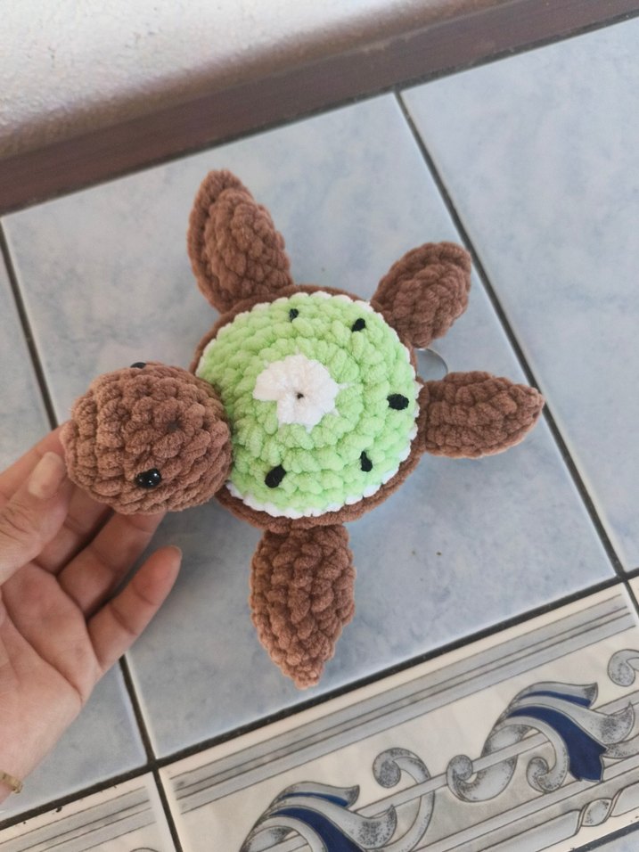 Renkli Peluş Kaplumbağa Oyuncakları - Görsel 5