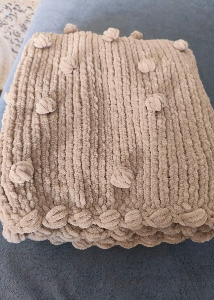 Popcorn bebek battaniyesi - Görsel 2