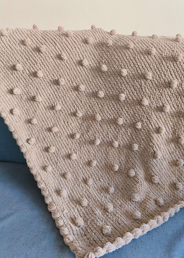 Popcorn bebek battaniyesi - Görsel 3