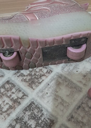 33 Beden Pembe sim Desenli paten Kız Spor Ayakkabı