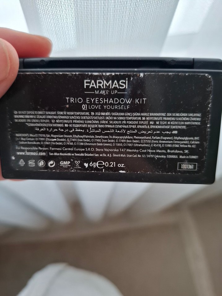 Mini aynalı Göz Farı Paleti - Görsel 5