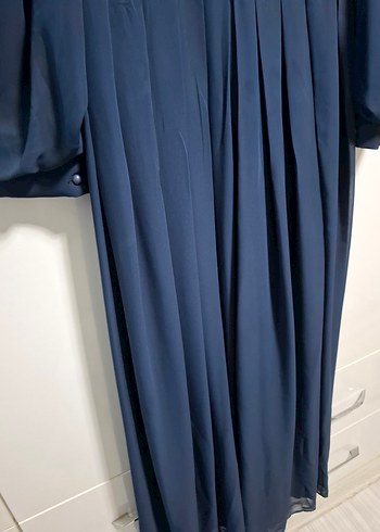 şifon tesettür elbise - Görsel 5