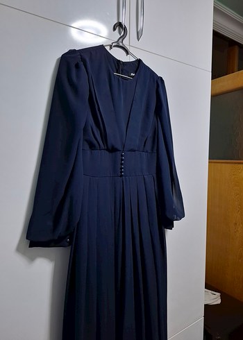 şifon tesettür elbise - Görsel 7