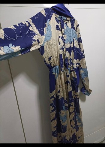 Uzun tesettür Elbise - Görsel 4