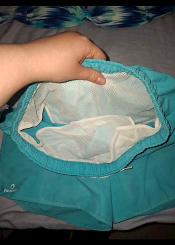 Turkuaz Mini Bağcıklı bikini takım - Görsel 4