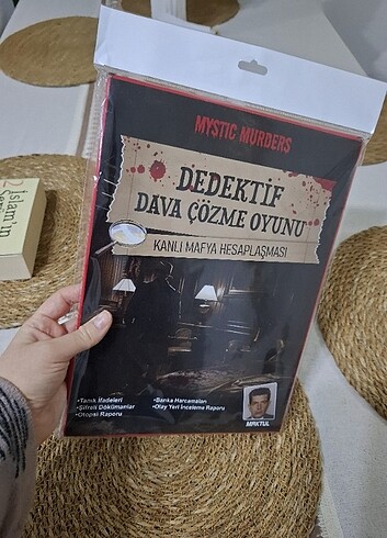 Dedektif dava çözme oyunu