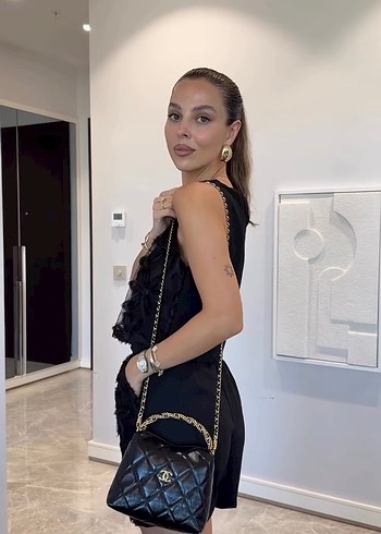 Siyah dantelli  Kadın takım Sinem kıvanç - Görsel 3