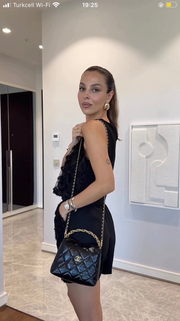 Siyah dantelli  Kadın takım Sinem kıvanç - Görsel 3