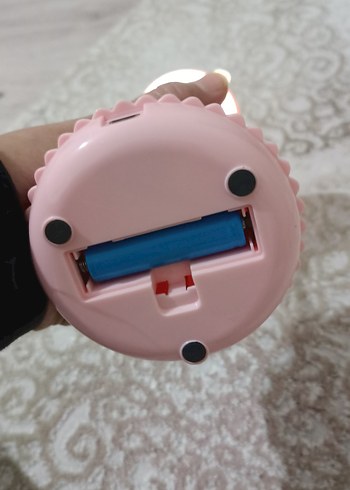 Pembe Astronot Tasarımlı Masa Lambası - Görsel 2