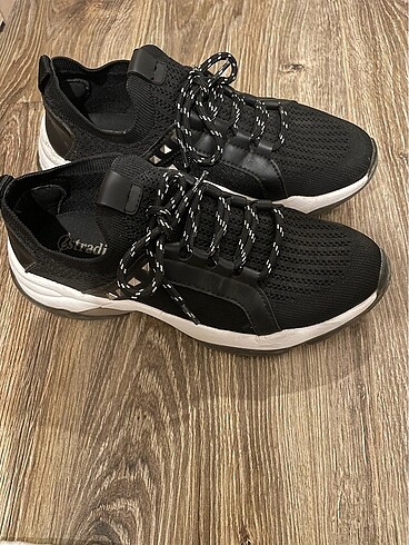 37 Beden siyah Renk Çok tarz spor ayakkabı