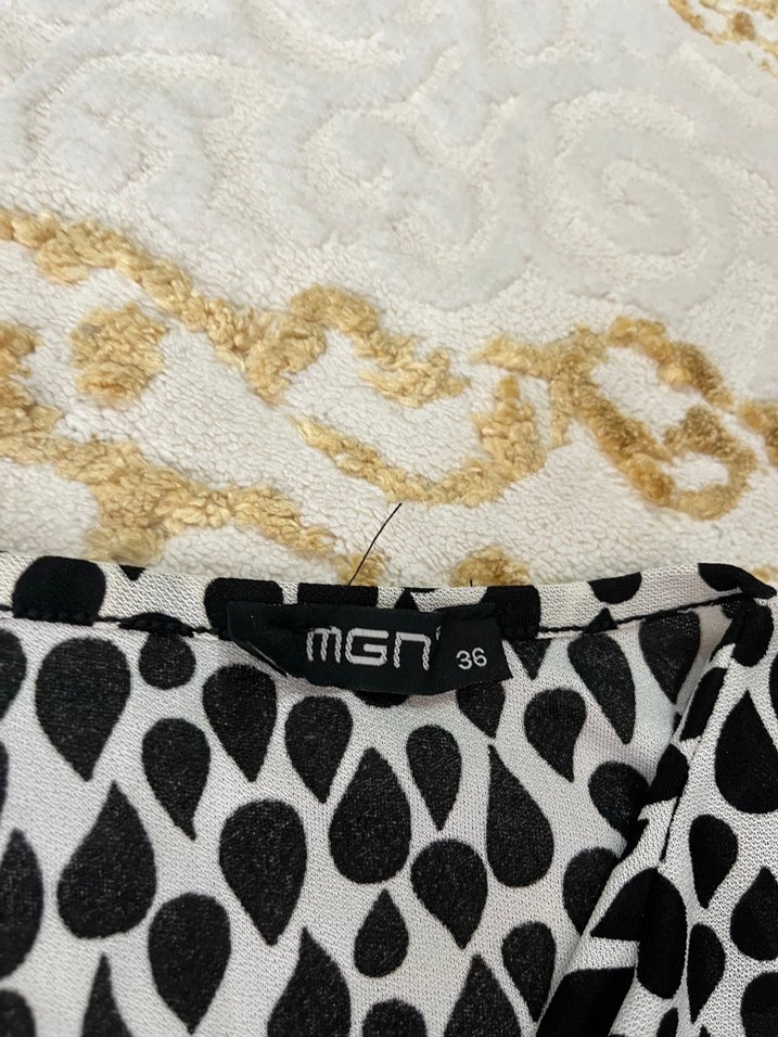 Dantel Detaylı Zebra Desenli Mini Hamile Eteği - Görsel 4