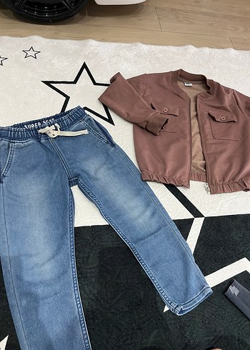 5 Yaş Beden Erkek Çocuk Rahat Kesim Denim Pantolon