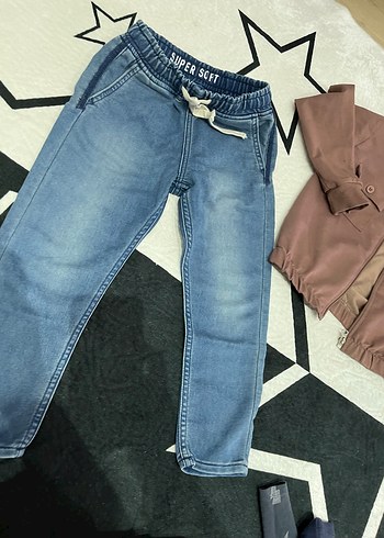 Diğer Erkek Çocuk Rahat Kesim Denim Pantolon