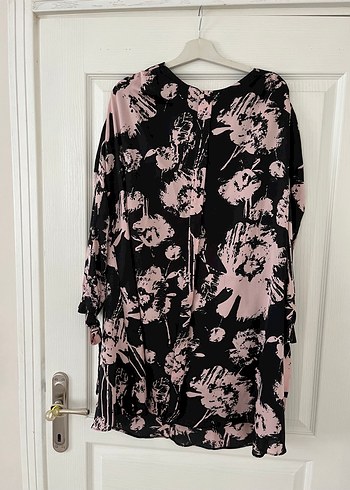 Uzun Bağlamalı Desenli Hamile Etek - Görsel 4